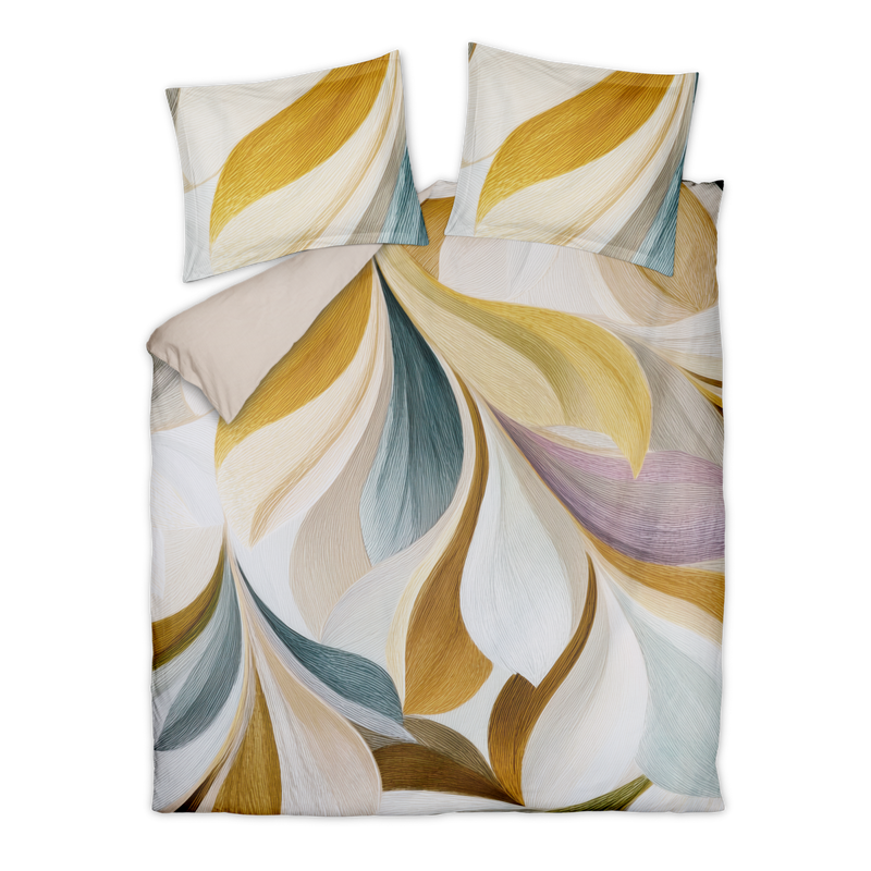 GOLDEN FLOW dekbedovertrekset | multi