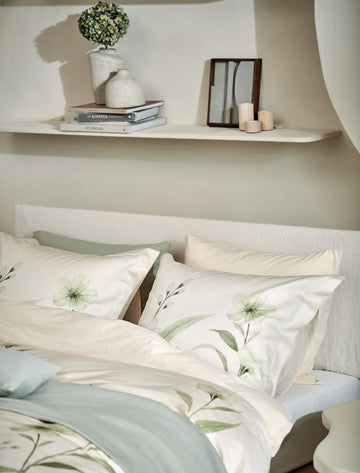 GREENMARK dekbedovertrekset | pistache GREENMARK dekbedovertrekset | pistache