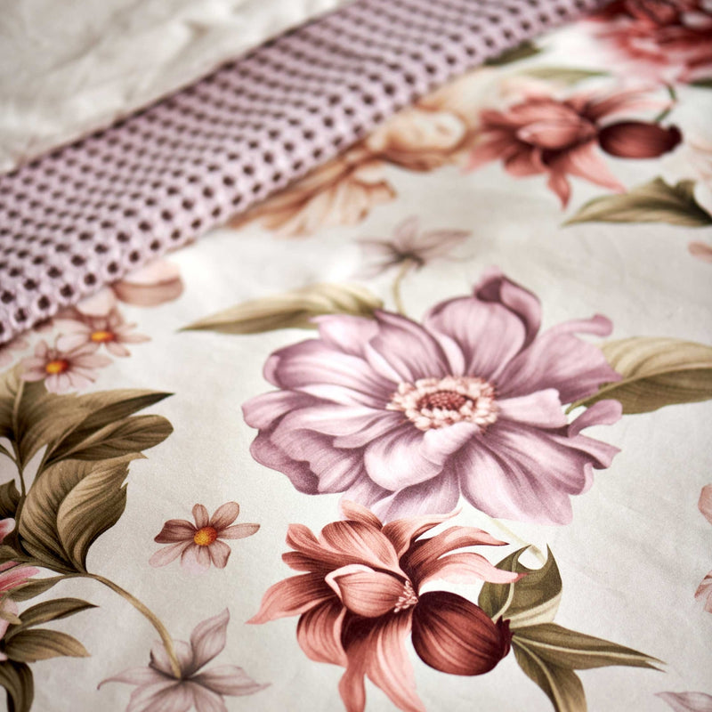 HARMONY dekbedovertrekset | cream tan