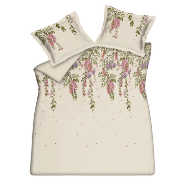 ROSE ACACIA dekbedovertrekset | cream tan ROSE ACACIA dekbedovertrekset | cream tan