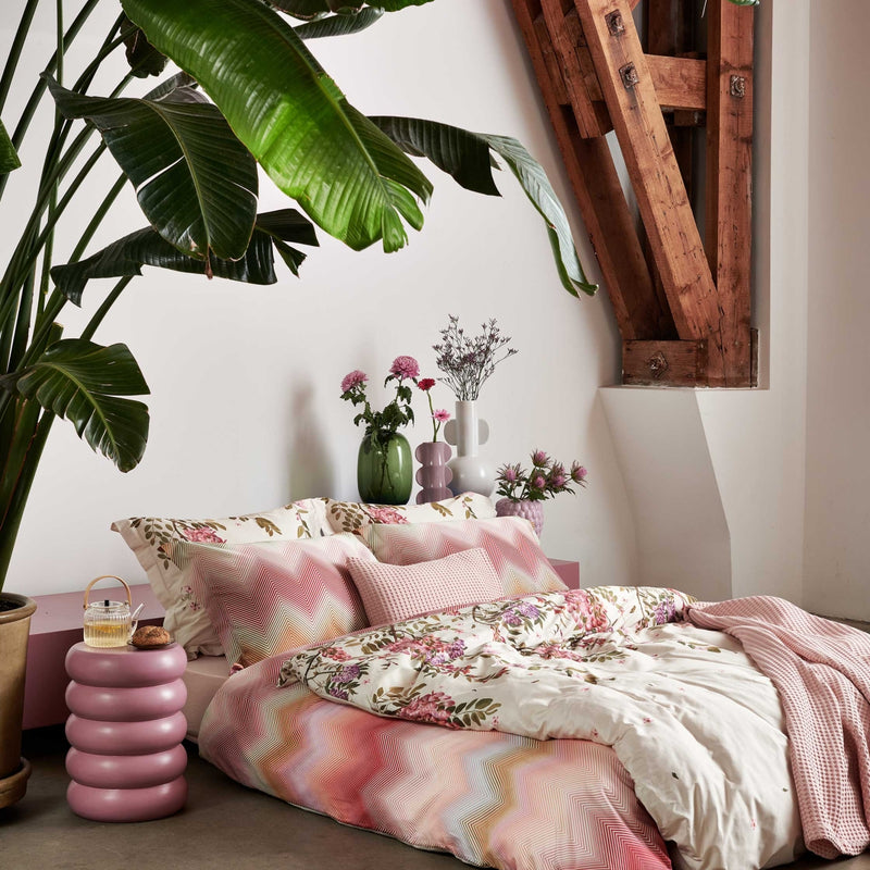 ROSE ACACIA dekbedovertrekset | cream tan