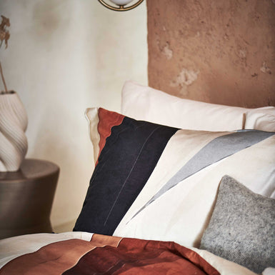 CURVA dekbedovertrekset | cream tan CURVA dekbedovertrekset | cream tan