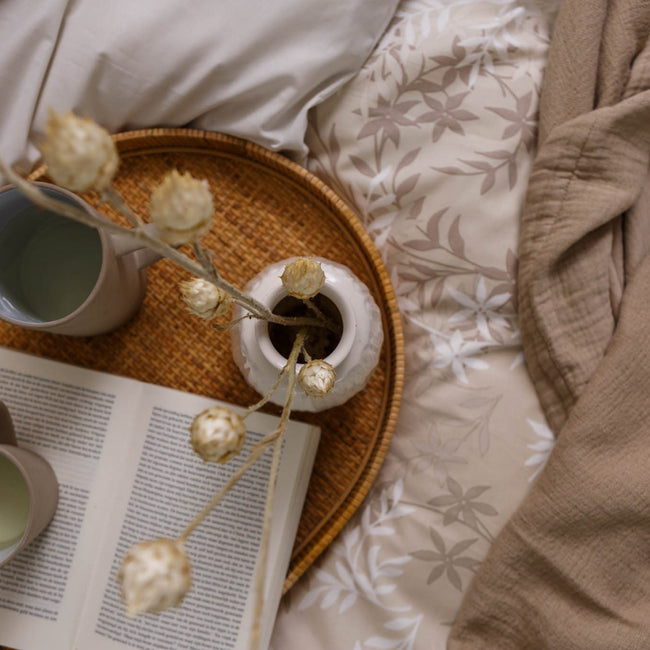 FRIZZLE dekbedovertrek | latte FRIZZLE dekbedovertrek | latte