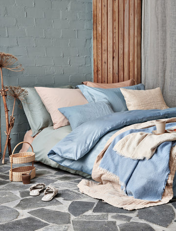 FIZZY dekbedovertrek | pale olive FIZZY dekbedovertrek | pale olive