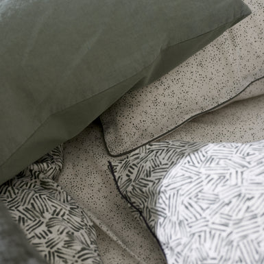 HOME 94 dekbedovertrek | sage green HOME 94 dekbedovertrek | sage green