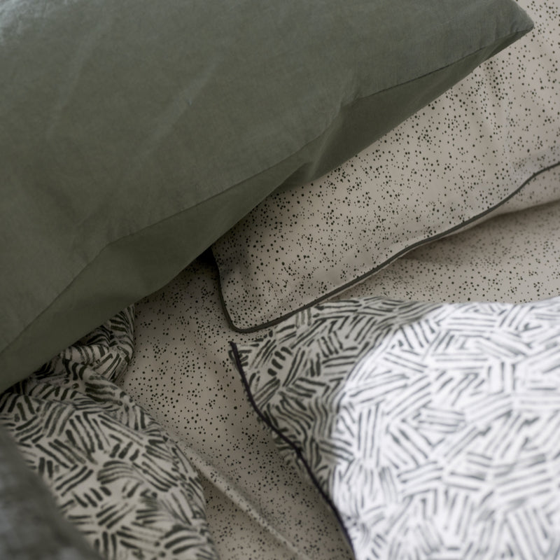 HOME 94 dekbedovertrek | sage green