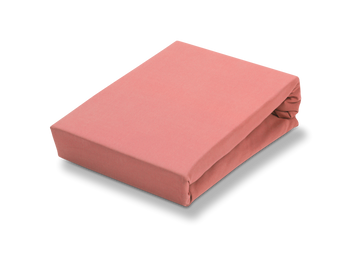 JERSEY SUPREME 120 hoeslaken | light coral JERSEY SUPREME 120 hoeslaken | light coral