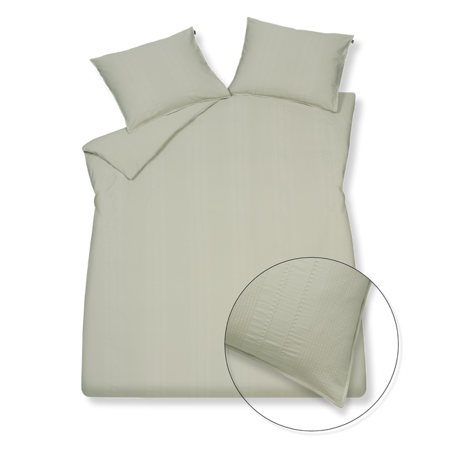 PURE 24 dekbedovertrek | smoke green PURE 24 dekbedovertrek | smoke green