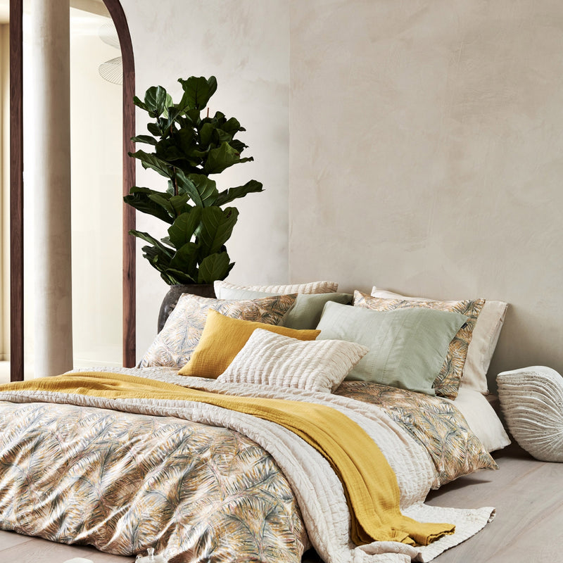 PURE 24 dekbedovertrek | smoke green