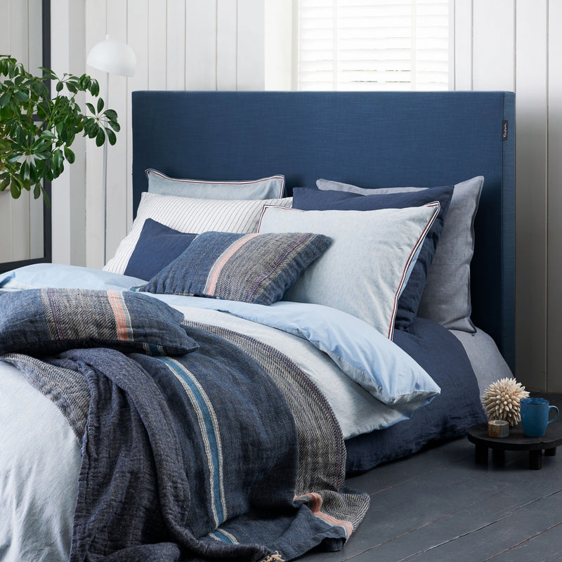 PURE 37 dekbedovertrek | faded denim