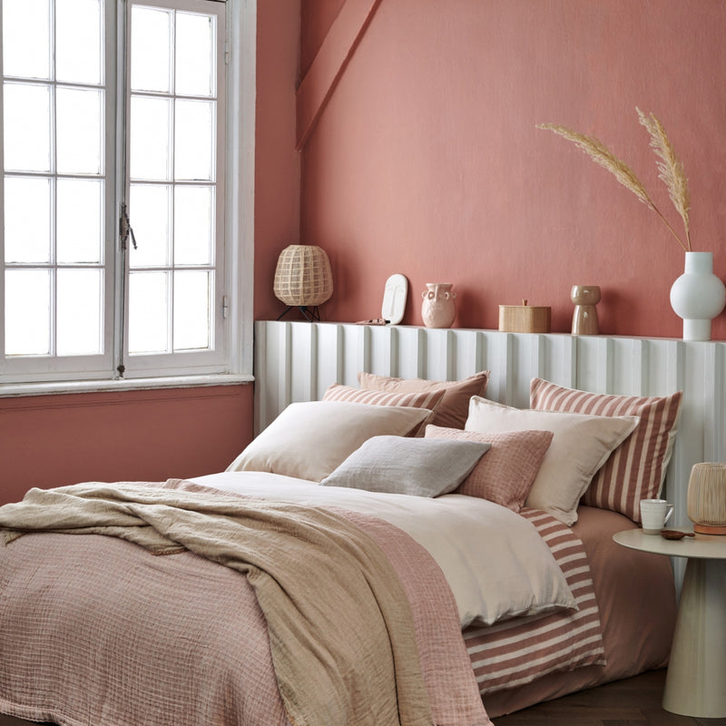 PURE 46 dekbedovertrek | old rose