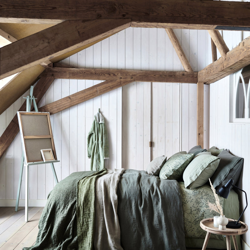 PURE 51 dekbedovertrek | light olive