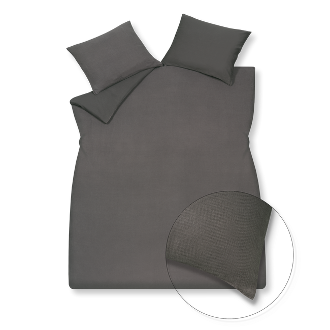 PURE 57 dekbedovertrek | anthracite PURE 57 dekbedovertrek | anthracite