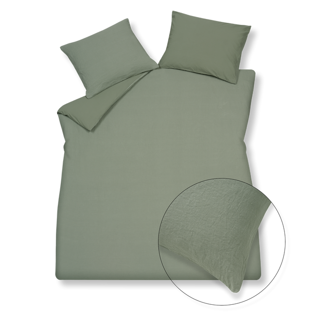 PURITY 79 dekbedovertrek | smoke green PURITY 79 dekbedovertrek | smoke green