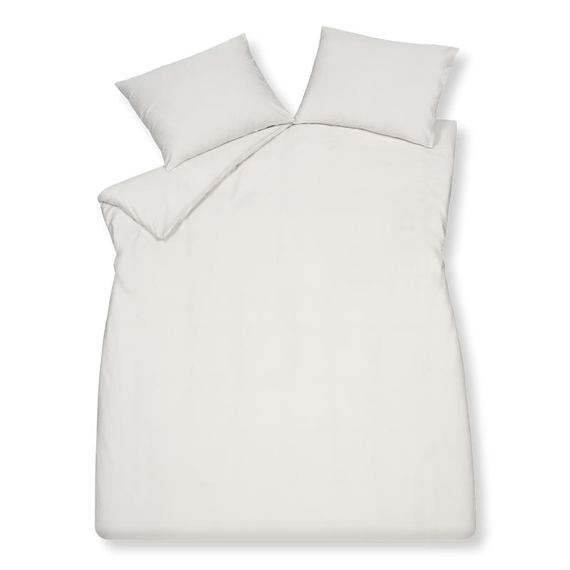 PURITY BARI dekbedovertrek | cream tan
