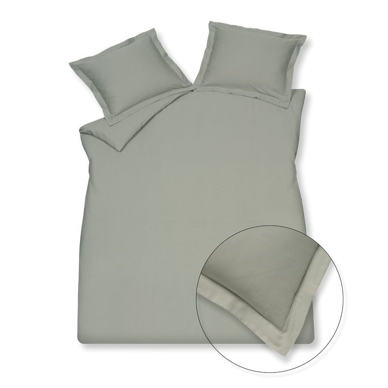 DOTS dekbedovertrek | sage green