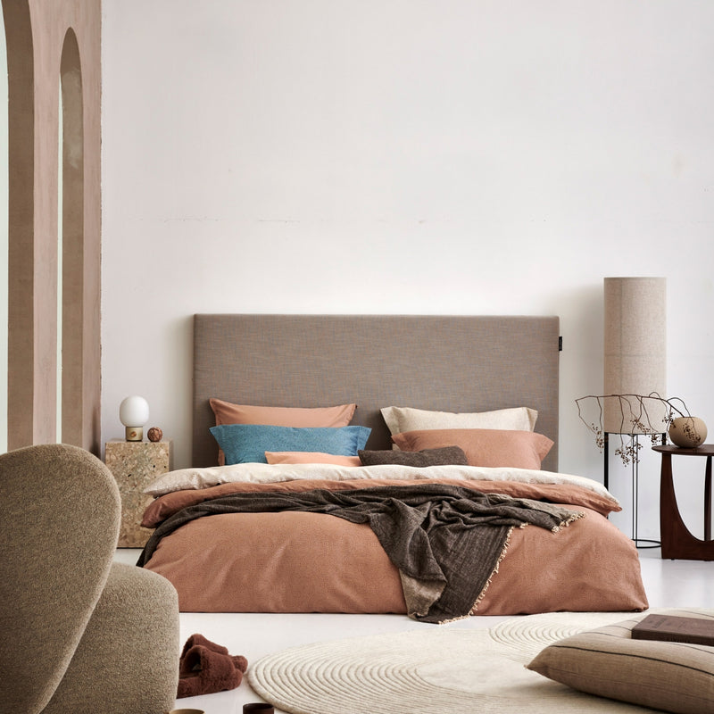 SLEEPWELL dekbedovertrek | cream tan