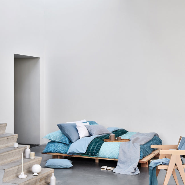 GRADIENT dekbedovertrek | pearl blue GRADIENT dekbedovertrek | pearl blue