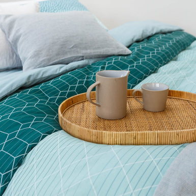 GRADIENT dekbedovertrek | pearl blue GRADIENT dekbedovertrek | pearl blue