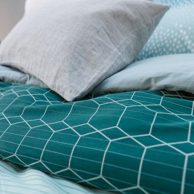 GRADIENT dekbedovertrek | pearl blue GRADIENT dekbedovertrek | pearl blue