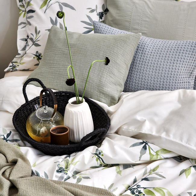 HAPPY dekbedovertrek | pearl blue HAPPY dekbedovertrek | pearl blue