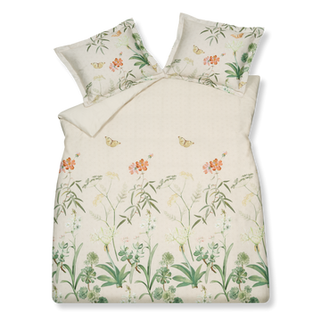 FLOWER GARDEN dekbedovertrek | cream tan FLOWER GARDEN dekbedovertrek | cream tan