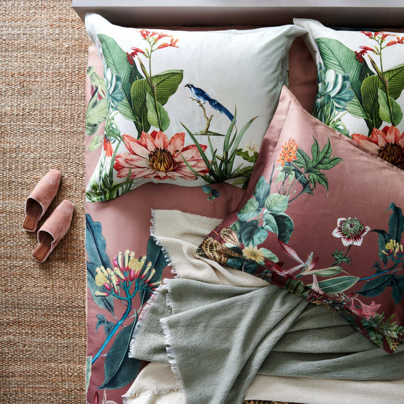 TROPICAL dekbedovertrek | natural