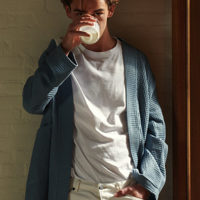 BIARRITZ badjas | jeans blue