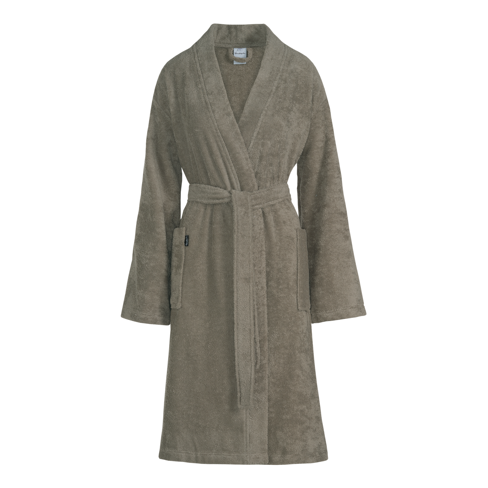 Toledo badjas steelgrey is een unisex badjas gemaakt van 100% GOTS gecertificeerd katoen. De terry stof voelt warm en zacht aan op de huid. De Toledo badjas is beschikbaar in verschillende kleuren. De badjas wordt gesloten door middel van een ceintuur.