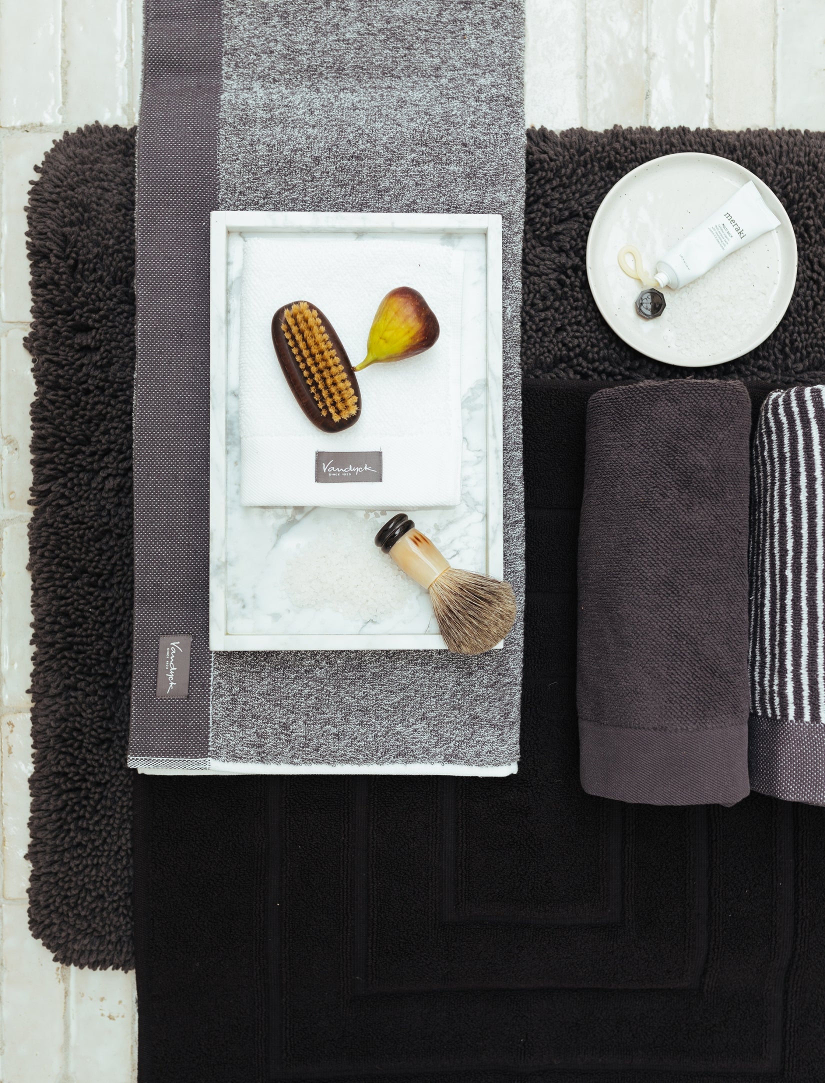 HOME MOULINE badgoed | off black