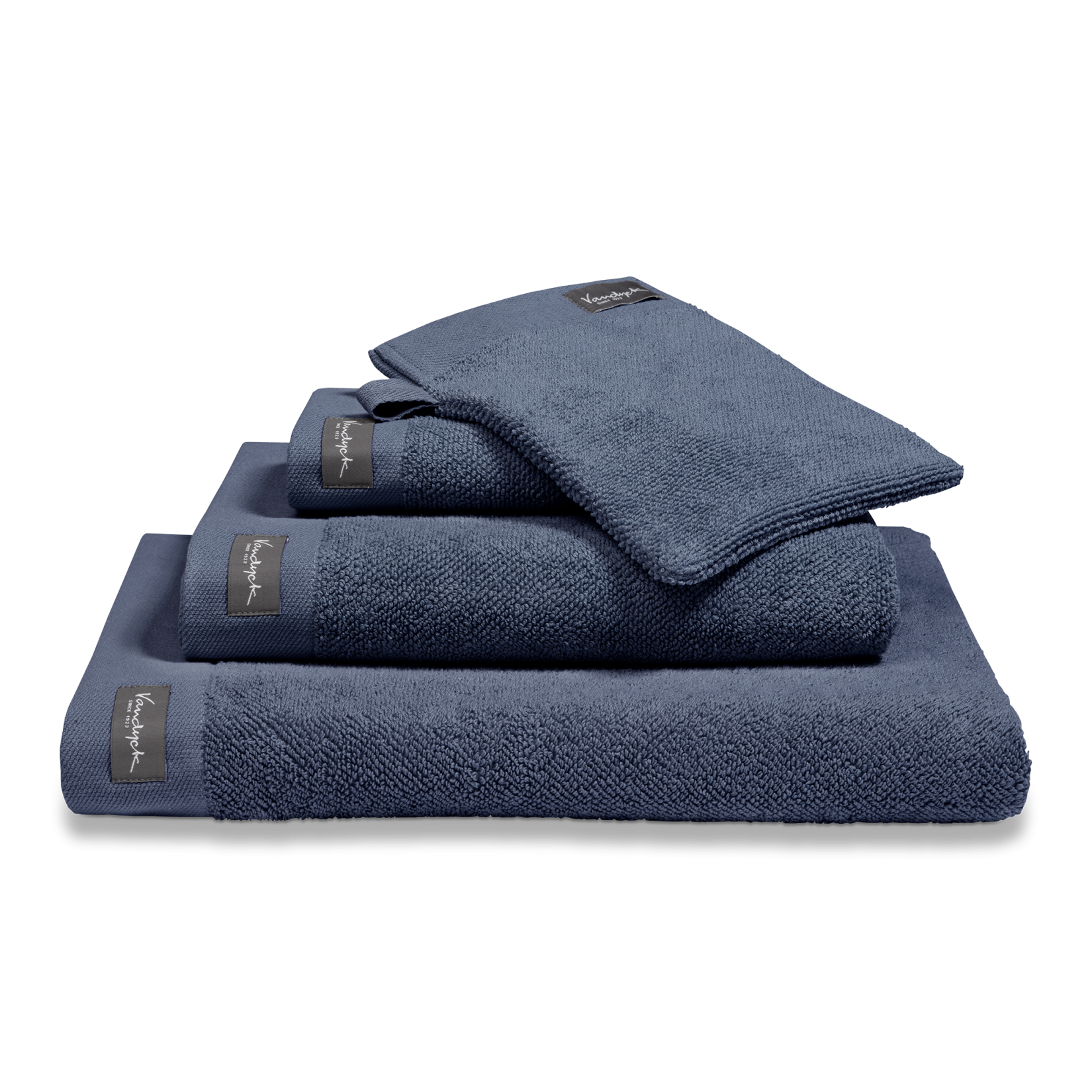 HOME UNI badlaken | blue ink