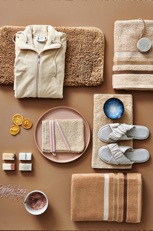 PRESTIGE PLAIN badgoed | sandy gold