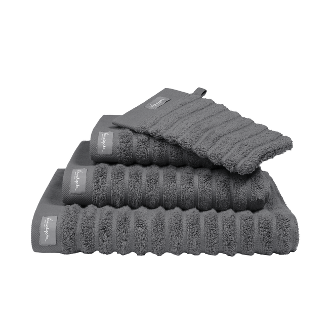 HOME TOWEL WAVE | dark grey