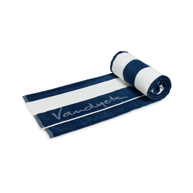 PALMA BEACH TOWEL | blue ink