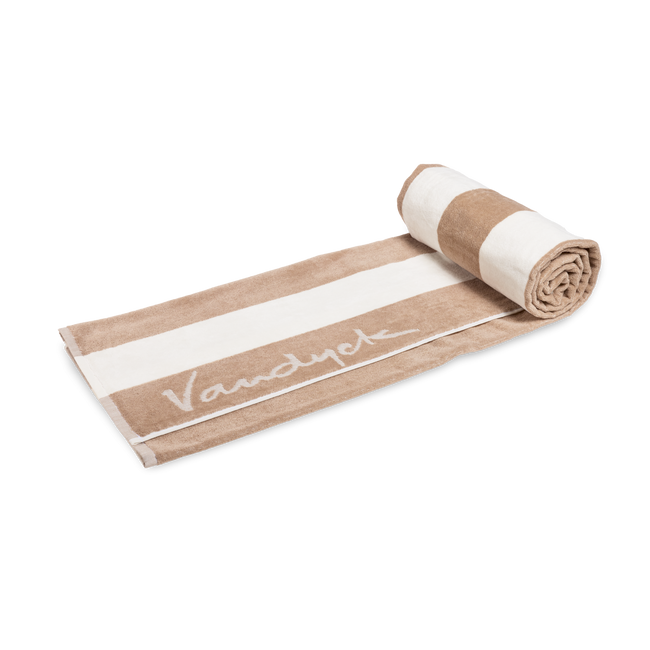 PALMA BEACH TOWEL | almond