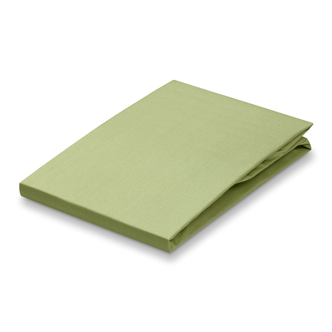 PERCALE lakens glad | pistache