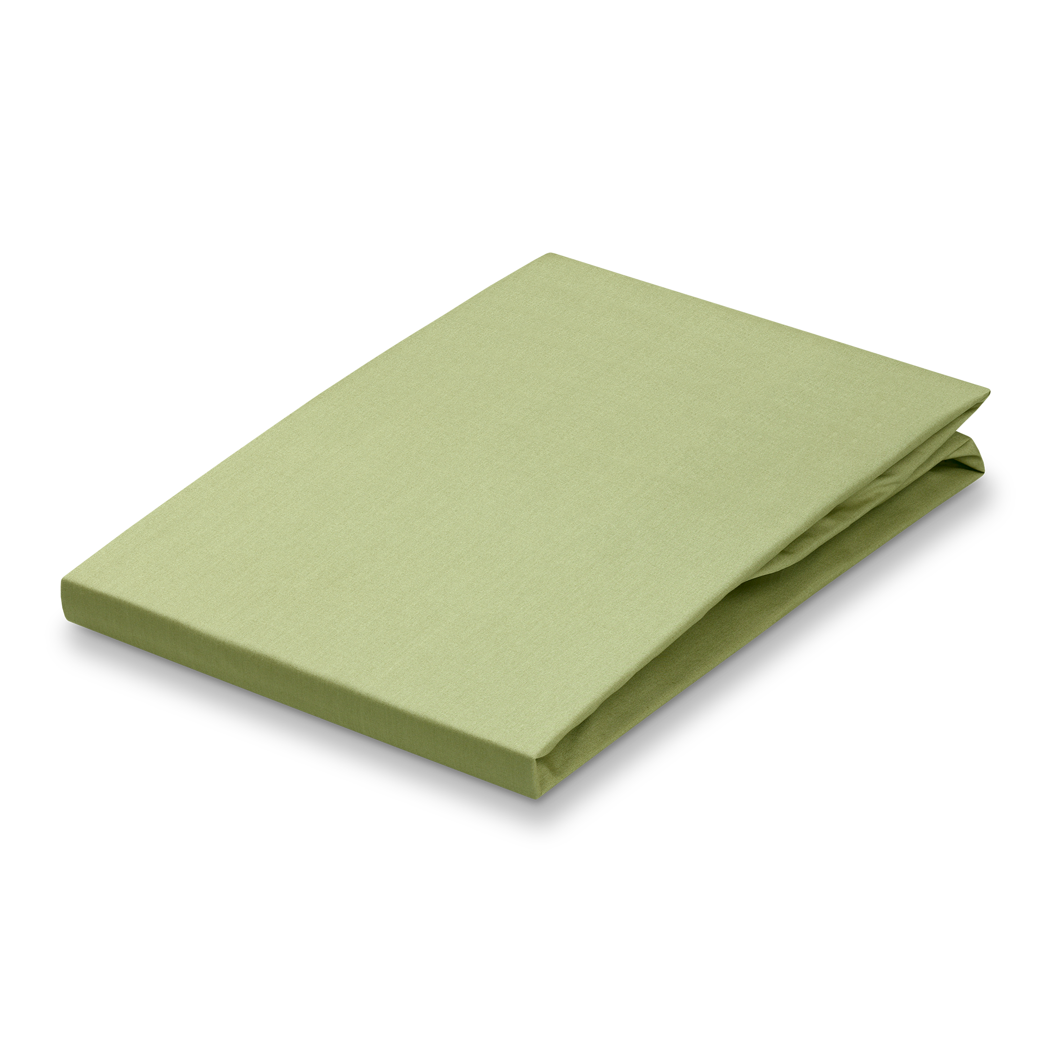 PERCALE hoeslaken | pistache
