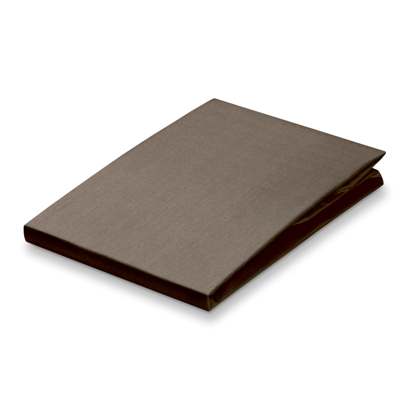 PERCALE hoeslaken | taupe