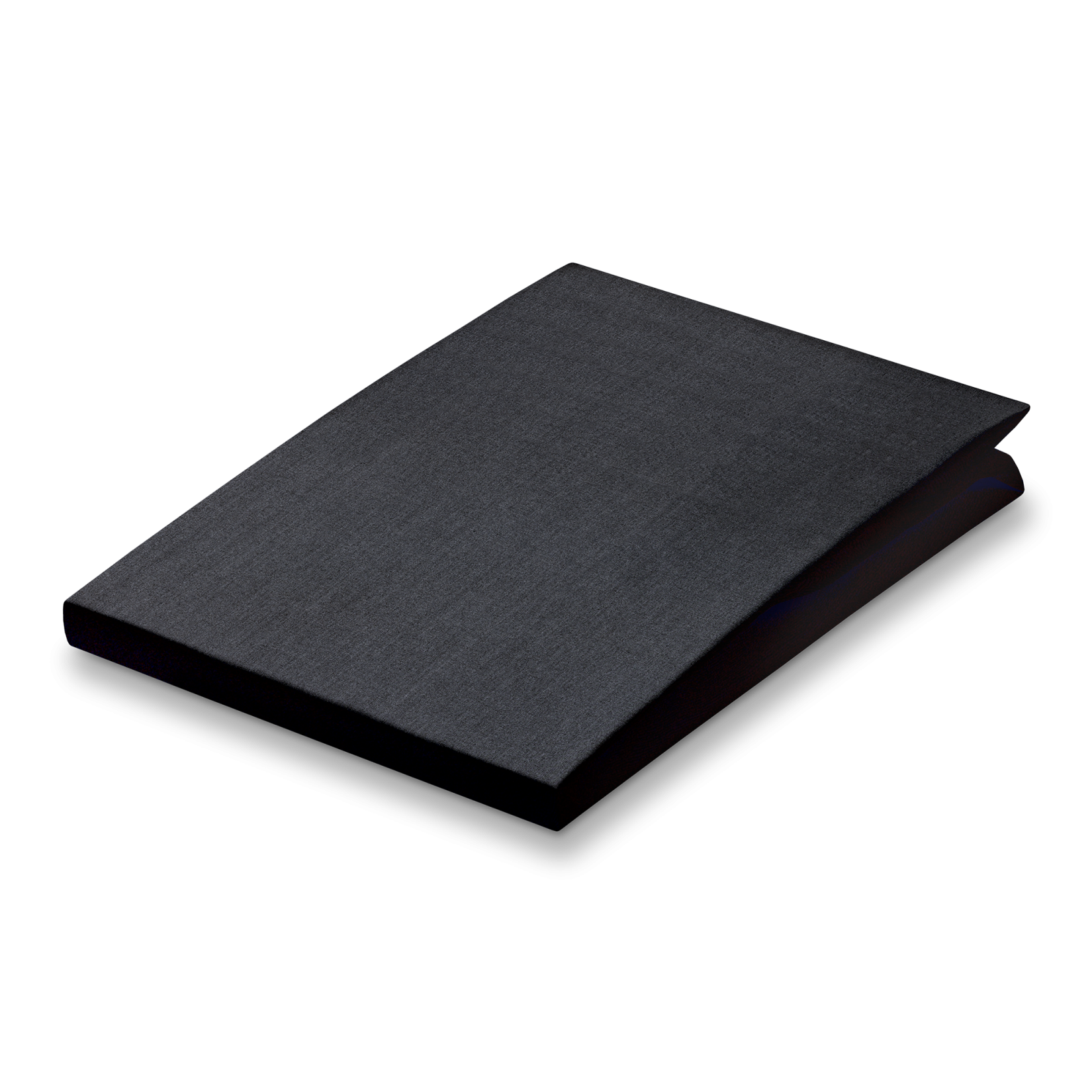 PERCALE hoeslaken | black