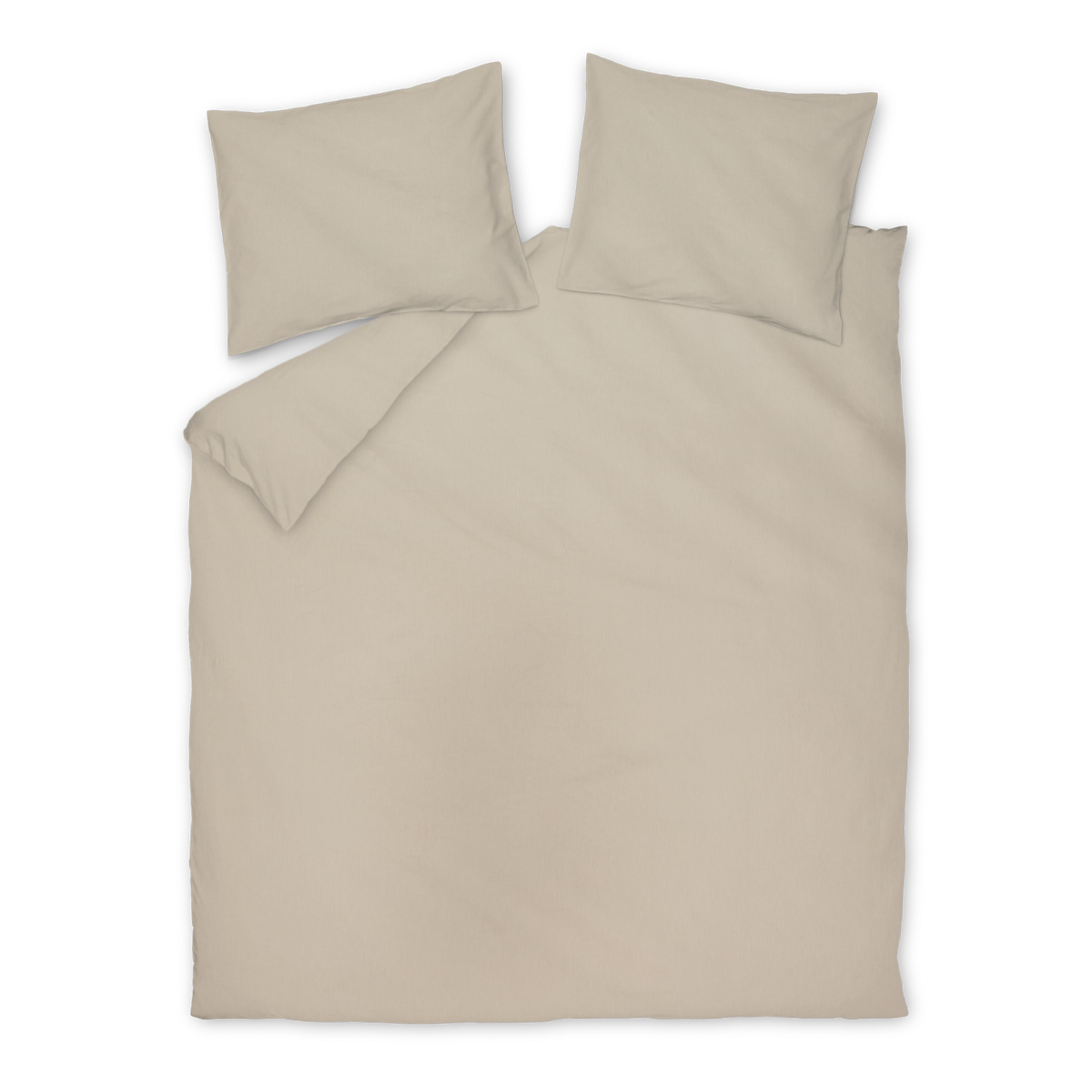 WASHED COTTON dekbedovertrekset | linen