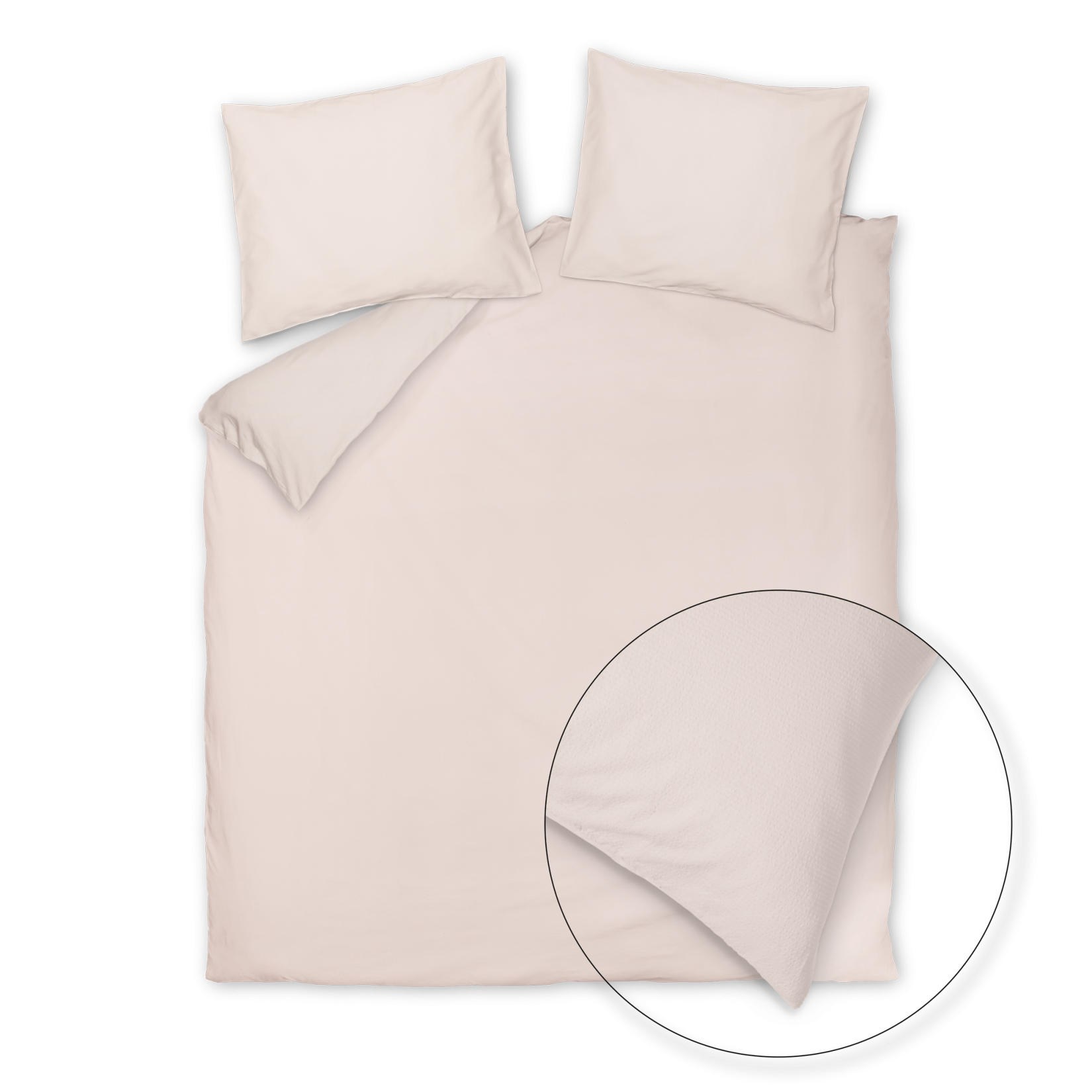 Cotton Breeze dekbedovertrekset | stone