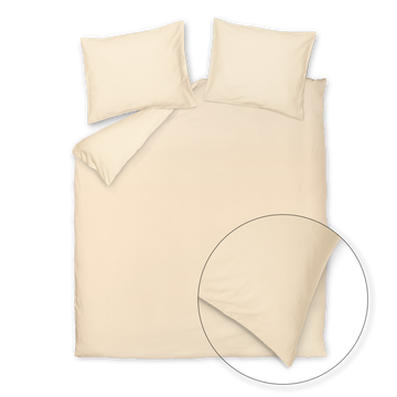 Cotton Breeze dekbedovertrekset | bleached sand