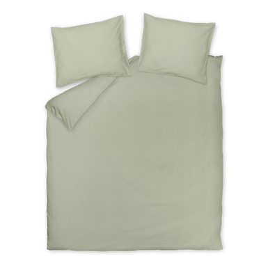 Cotton Breeze dekbedovertrekset | smoke green
