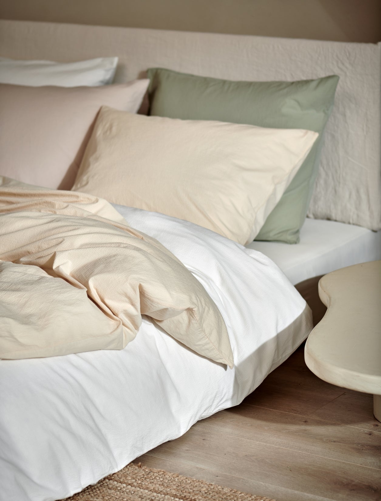 Cotton Breeze XL dekbedovertrekset | smoke green