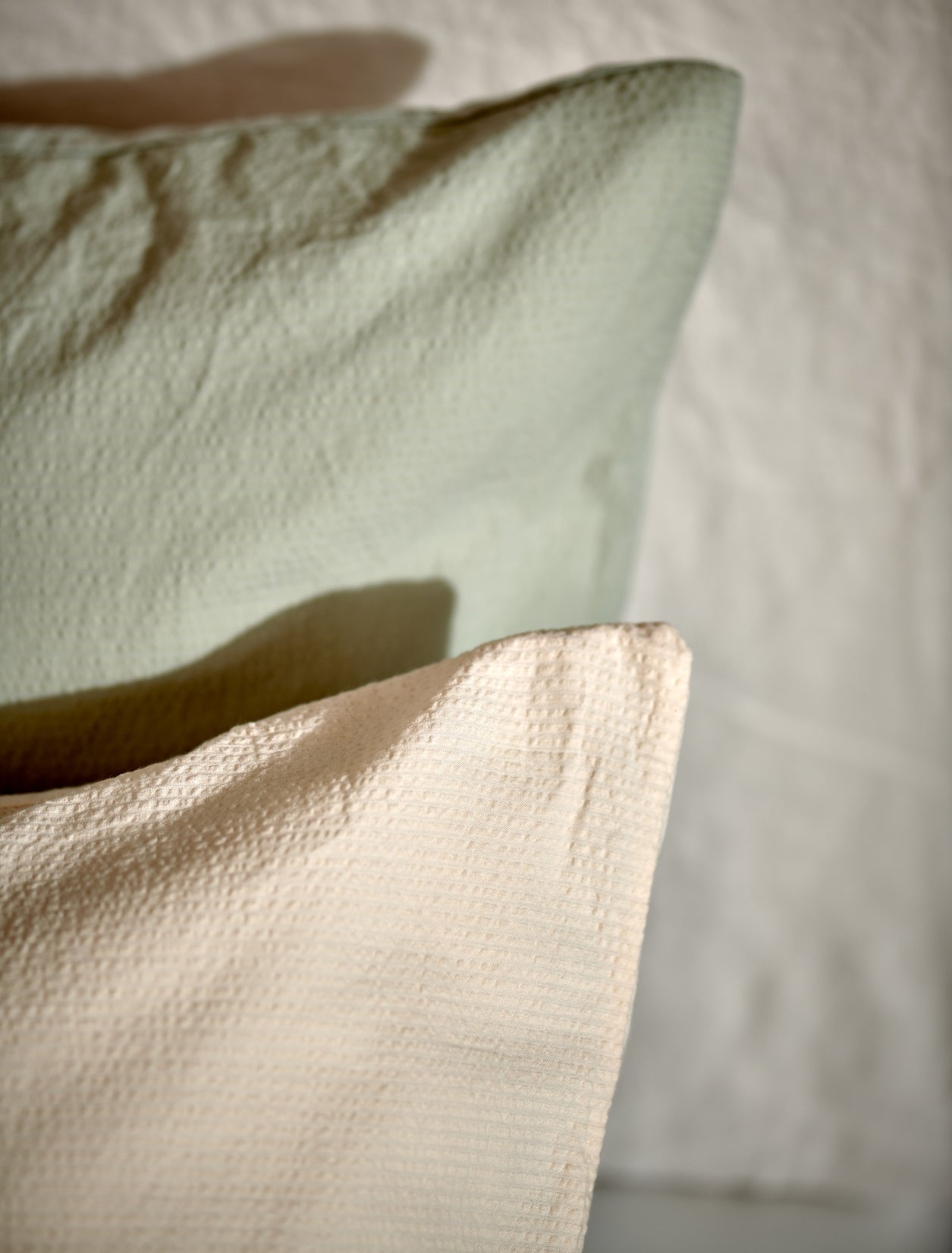 Cotton Breeze dekbedovertrekset | smoke green