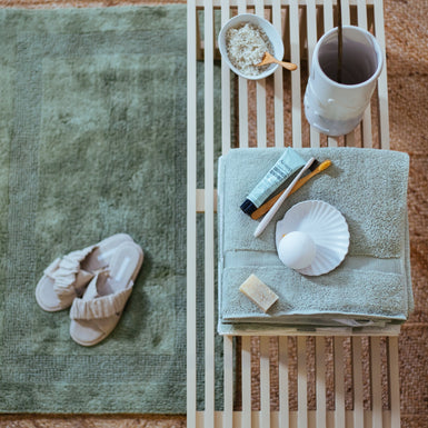 BATHMAT HOUSTON NEW | smoke green