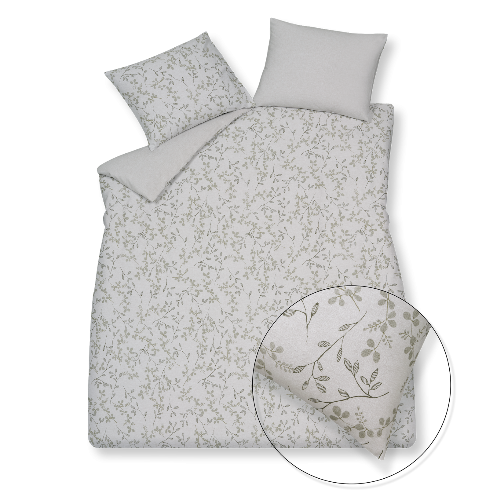 Flanel Livingston dekbedovertrekset | thyme