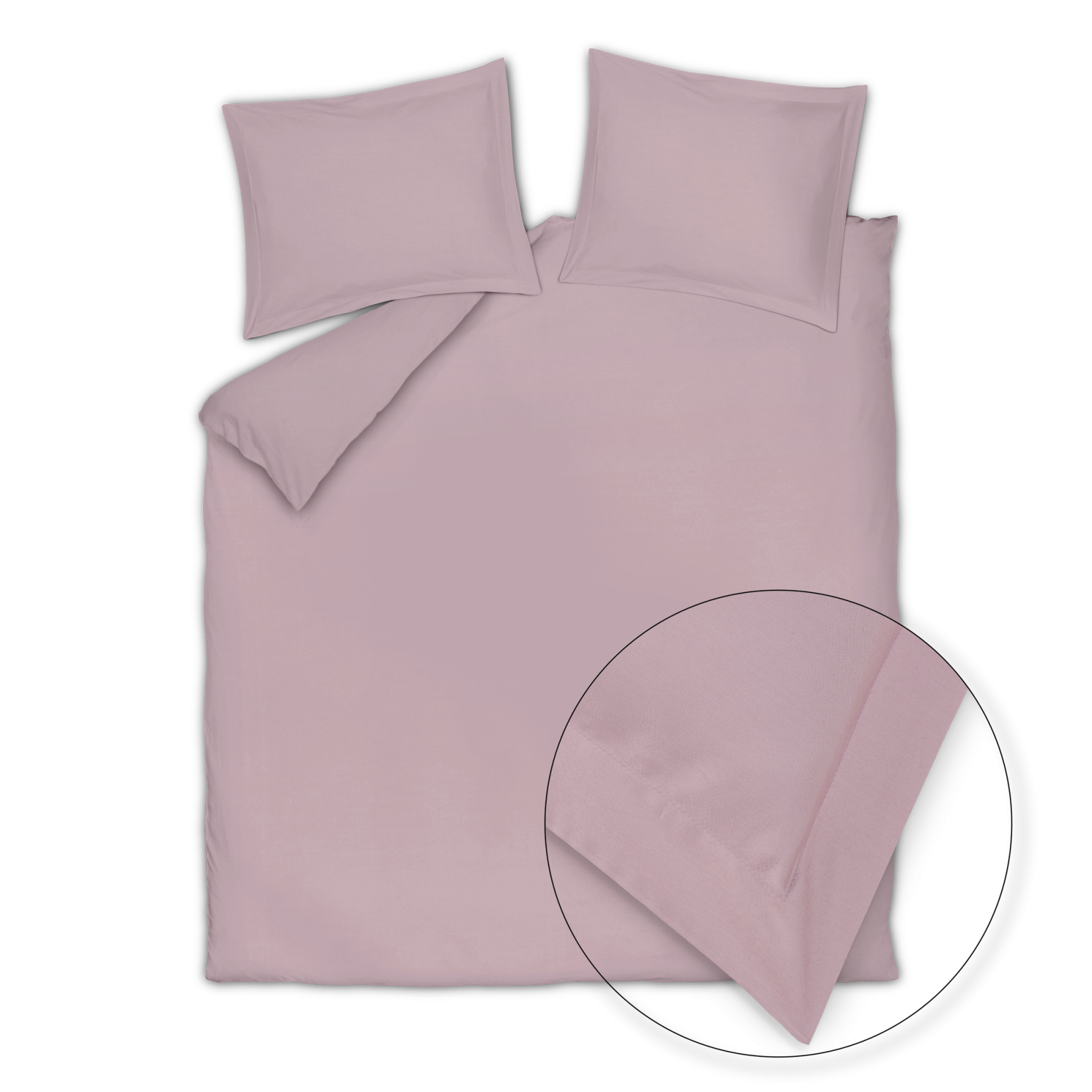 SATIN BLISS dekbedovertrekset | viola