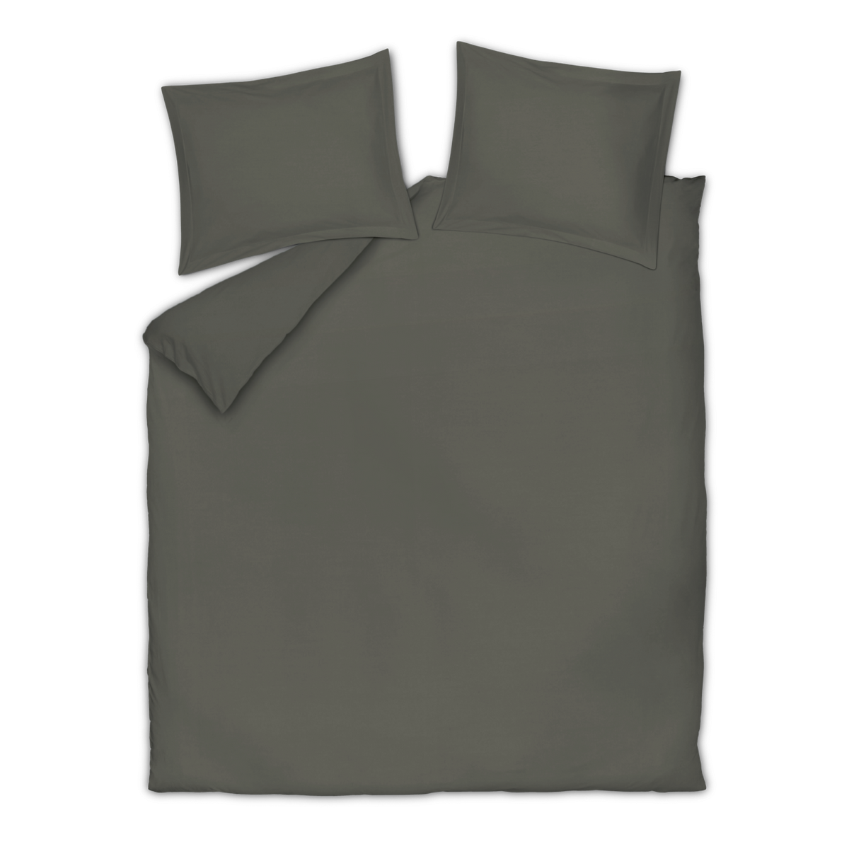 SATIN BLISS dekbedovertrekset | sage green