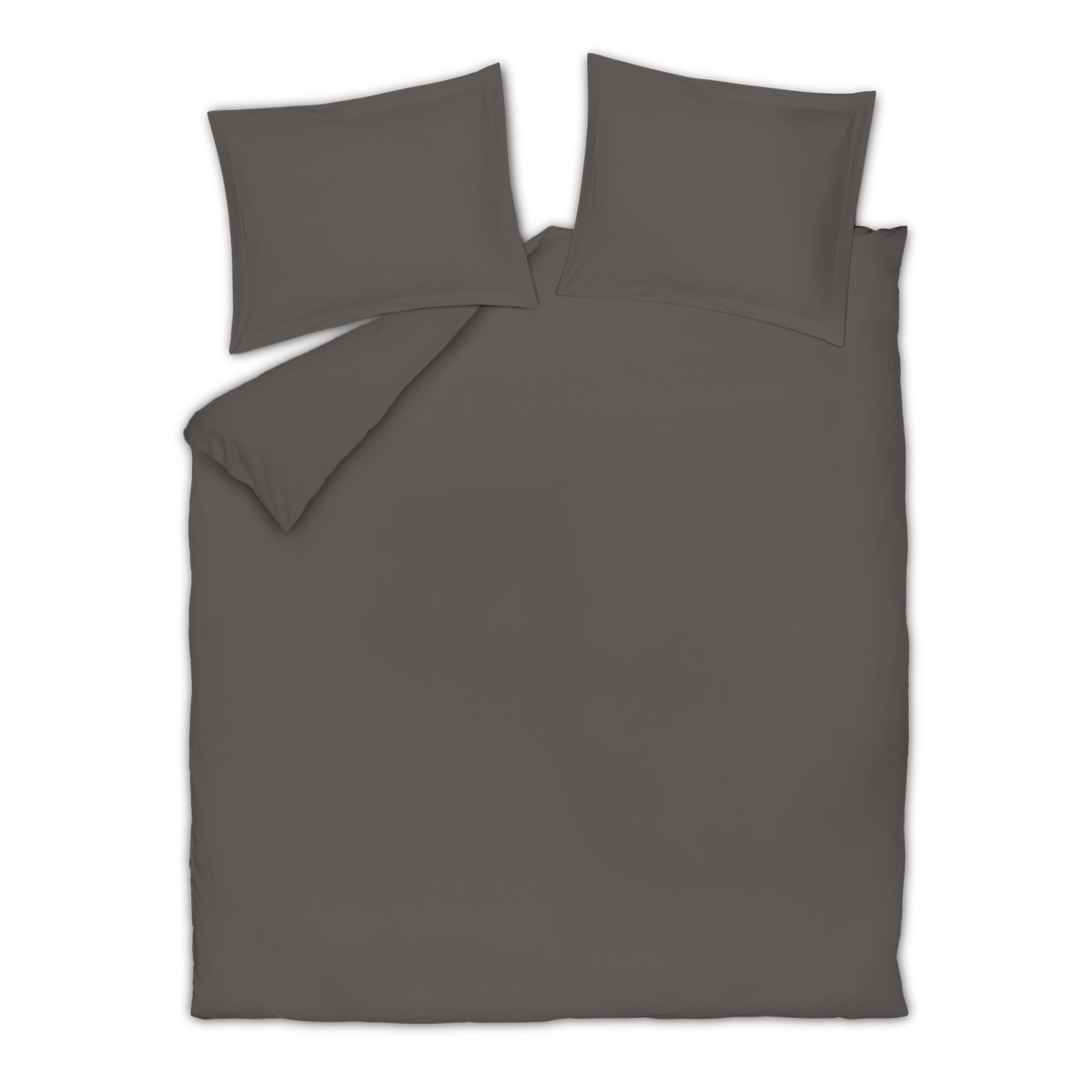 SATIN BLISS dekbedovertrekset | espresso